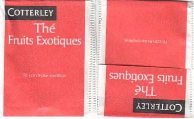 Cotterley Paper Thé Fruits Exotiques