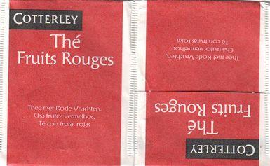 Cotterley Paper Thé Fruits Rouges