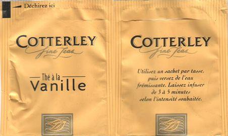 Cotterley Thé a La Vanille