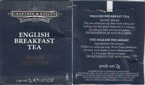 Crabtree & Evelyn English Breakfast Tea 2