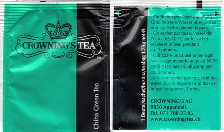 Crownings Tea China Green Tea