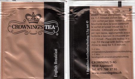 Crownings Tea English Breakfast