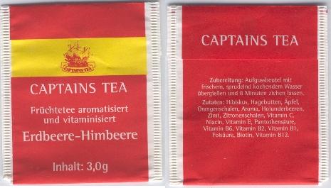 Captains Tea 01212198 Erdbeer Himbeer