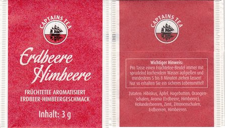 Captains Tea 05211198 Erdbeere Himbeere