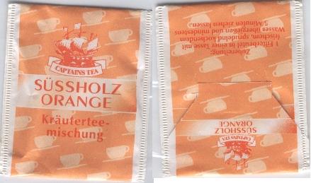 Captains Tea N Süssholz Orange