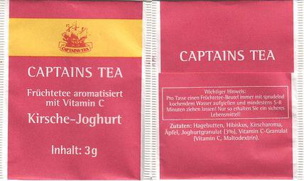 Captains Tee 02211196 Kirsche Joghurt