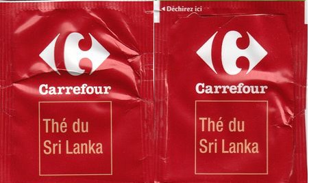 Carrefour 03 Thé Du Sri Lanka Foil