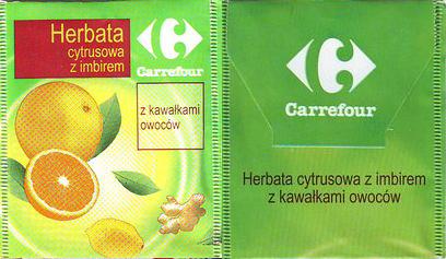 Carrefour Herbata Cytrusowa Z Imbirem Glossy