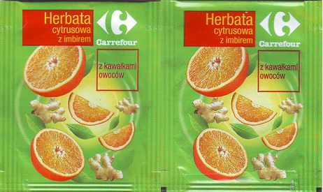 Carrefour Herbata Cytrusowa Z Imbirem