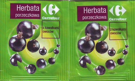 Carrefour Herbata Porzeczkowa Z Kawalkami Owocow No Flap