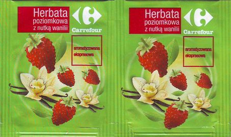 Carrefour Herbata Poziomkowa Z Nutka Wanilii No Flap