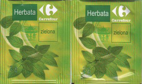 Carrefour Herbata Zielona No Flap