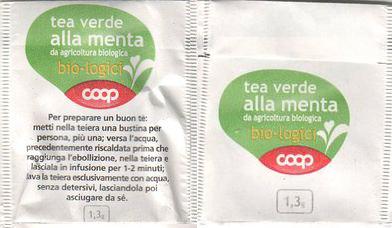 Coop Bio Logici Tea Verde Alla Menta