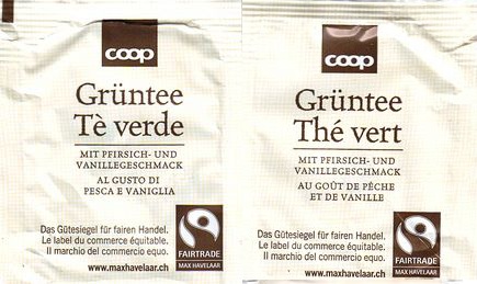 Coop Fairtrade Grüntee Foil