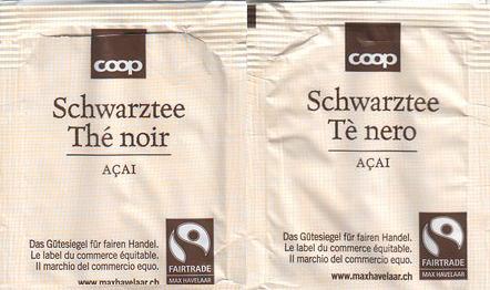 Coop Fairtrade Schwarztee Acai