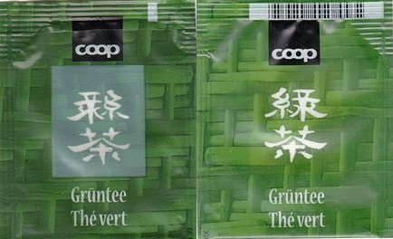 Coop Grüntee Thé Vert Foil