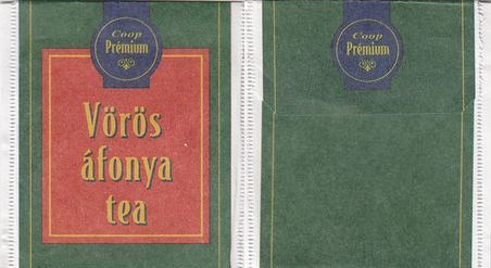 Coop Premium Voros Afonya Tea