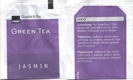 Coop Qualite & Prix Green Tea Jasmin