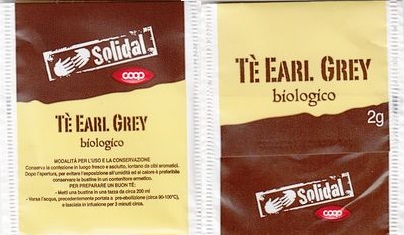 Coop Solidal Té Earl Grey Biologico