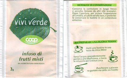 Coop Vivi Verde Infuso Di Frutti Misti