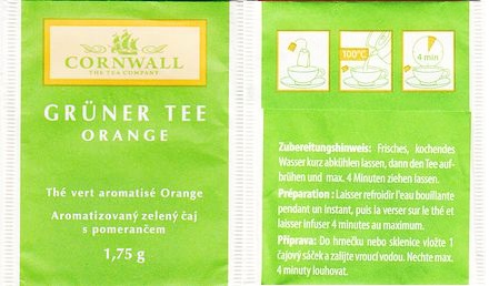 Cornwall 02212074 Grüner Tee Orange