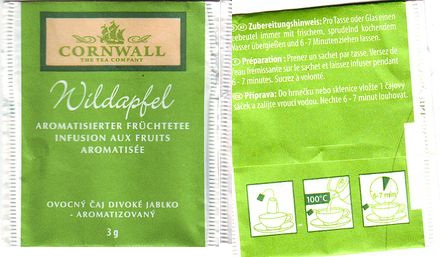 Cornwall Thé Tea Company Früchtetee Wildapfel