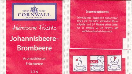 Cornwall XYK24 Heimische Früchte Johanisbeere Brombeere