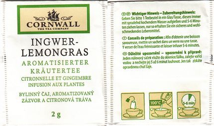 Cornwall XYK32 Ingwer Lemongras