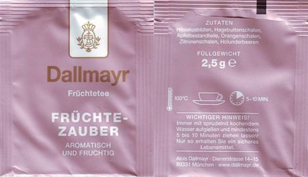 Dallmayr 01 Früchtetee Fruchtezauber