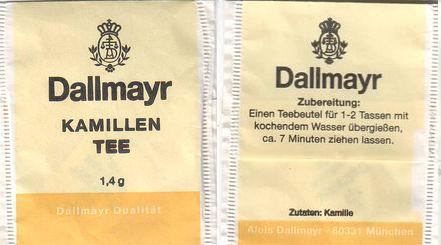 Dallmayr XZ738 Kamillen Tee