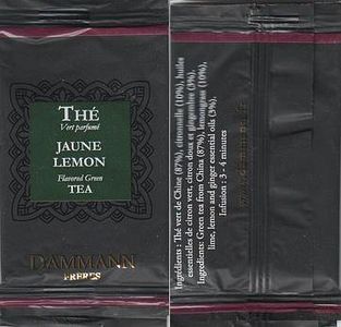 Dammann Freres Thé Vert Parfume Jaune Lemon