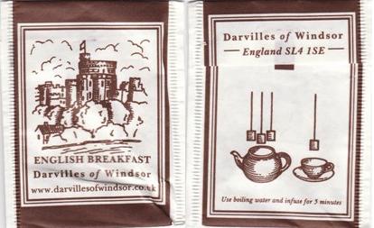 Darvilles of Windsor English Breakfast Paper