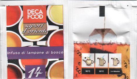 Deca Food 14 Infuso Di Lampone Di Bosco