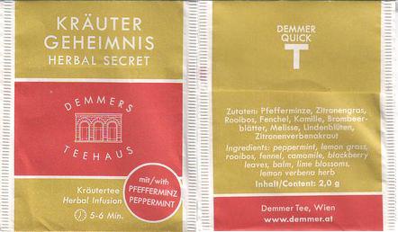 Demmers Teehaus 01215359 Kräuter Geheimnis