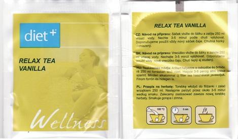 Diet Plus Relax Tea Vanilla