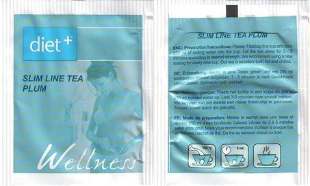 Diet Plus Slime Line Tea Plum Eng