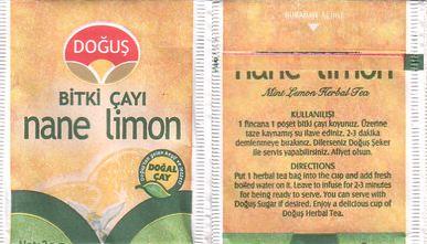 Dogus Bitki Cayi Nane Limon