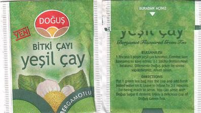 Dogus Yesil Cay Bergamotlu