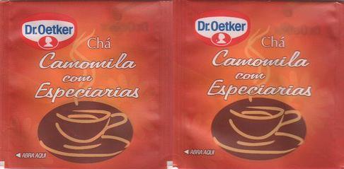 Dr. Oetker Chá Camomila Com Especiarias