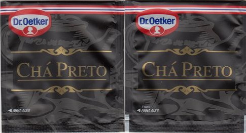 Dr. Oetker Chá Preto Foil