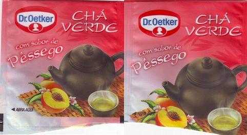 Dr. Oetker Chá Verde Com Sabor De Pessego Foil