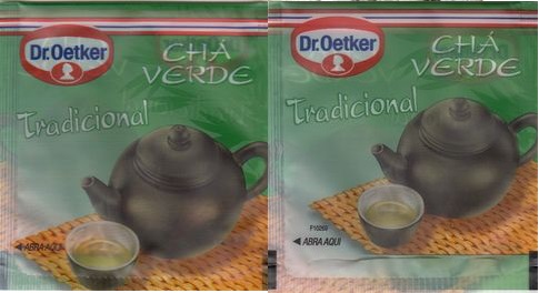 Dr. Oetker Chá Verde Tradicional Foil