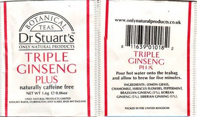 Dr. Stuarts Triple Ginseng Plus