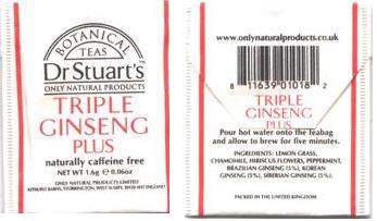 Dr. Stuarts Triple Ginseng Tea