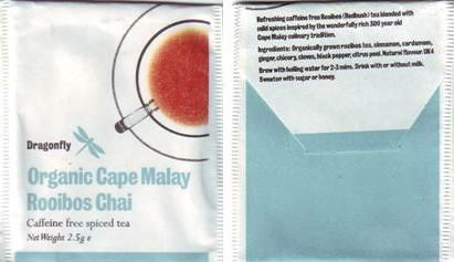 Dragonfly Organic Cape Malay Rooibos Chai