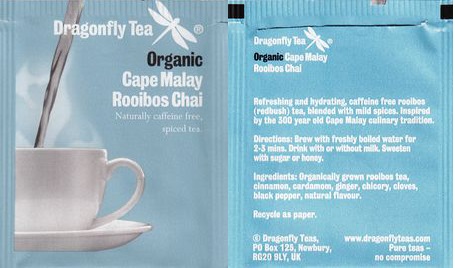 Dragonfly Tea 02 Organic Cape Malay Rooibos Chai