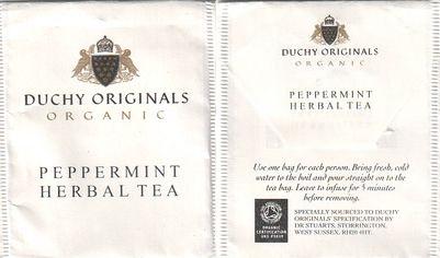 Duchy Originals Organic Peppermint Herbal Tea