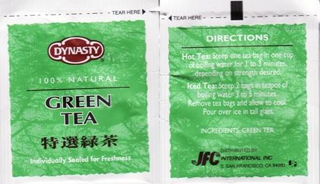 Dynasty Green Tea