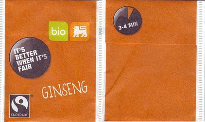 Delhaize Fairtrade Bio Ginseng