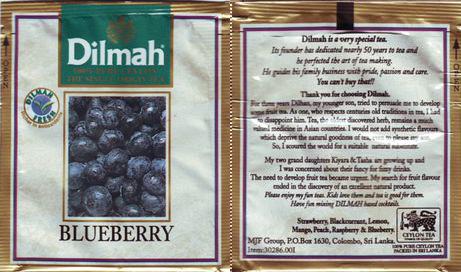 Dilmah Blueberry Foil